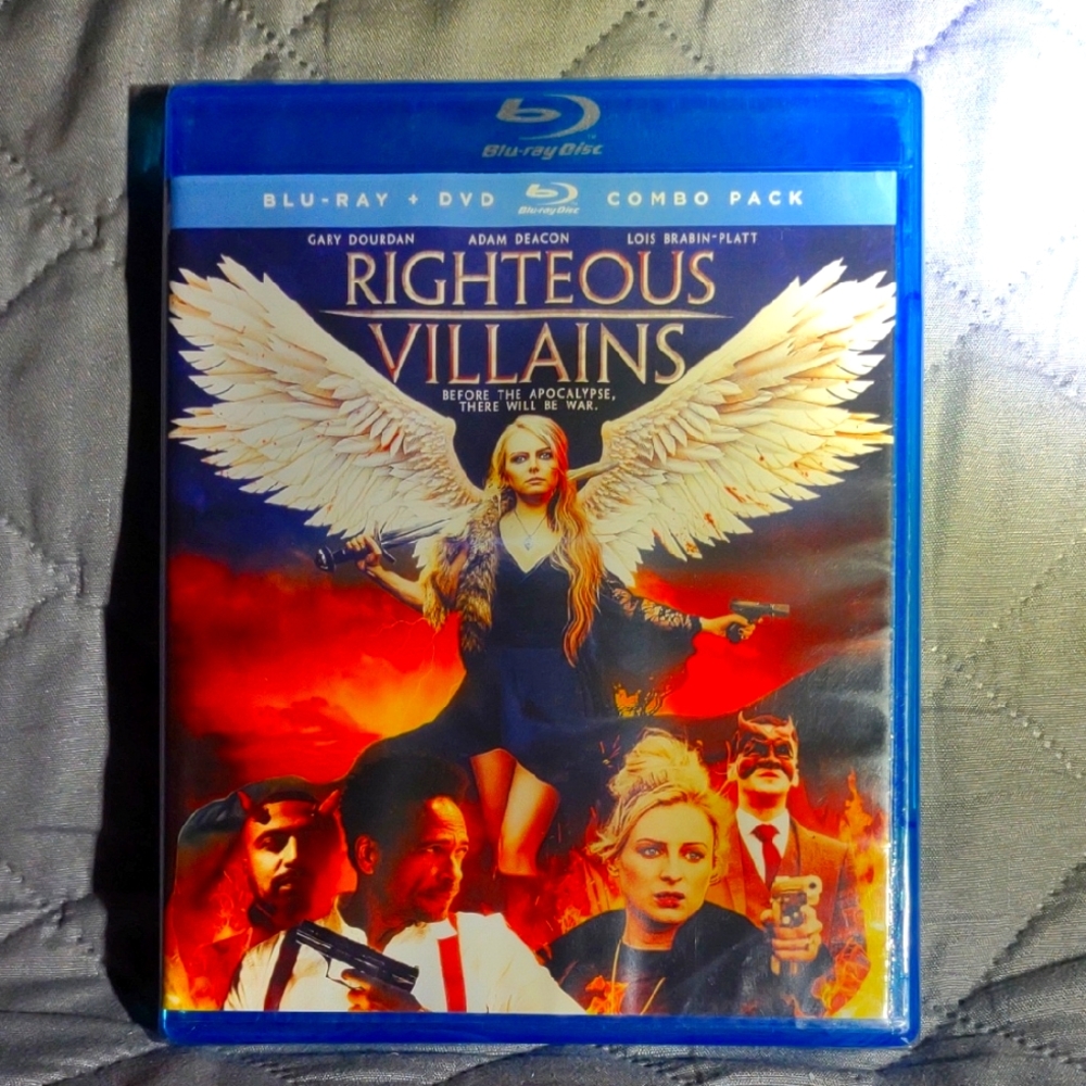 Righteous Villains Blu-ray Combo Pack New Unopened